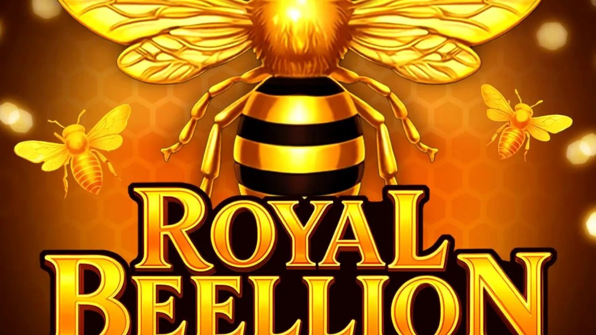 Royal Beellion Hold & Win slot machine interface na may mga gintong pukyutan at prutas